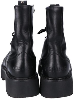 (Women) CELINE Lace-Up Ankle Boot 'Black Calfskin' 346293579C.38NO Shop (Women) CELINE Lace-Up Ankle Boot 'Black Calfskin' 346293579C.38NO