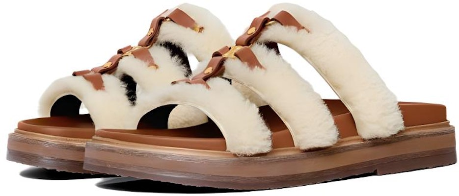 (Women) CELINE Lambskin Flat Sandal 'Tan Brown' 357283919C.03TV Lookbook (Women) CELINE Lambskin Flat Sandal 'Tan Brown' 357283919C.03TV