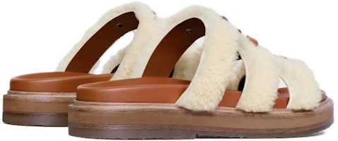 (W) セリーヌ ラムスキン フラットサンダル (タンブラウン) 357283919C.03TV Purchase (W) セリーヌ ラムスキン フラットサンダル (タンブラウン) 357283919C.03TV