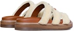 Purchase (W) CELINE Sandal Rata Kulit Domba 'Coklat Tan' 357283919C.03TV