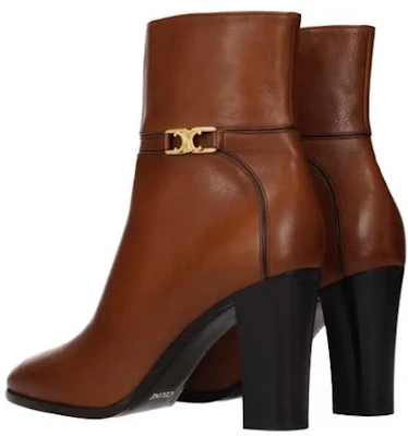 (W) Bota de Cuero Tobillera CELINE 'Marrón' 336543190C.18TO Lookbook (W) Bota de Cuero Tobillera CELINE 'Marrón' 336543190C.18TO