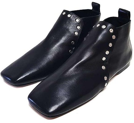 (Women) CELINE Leather Ankle Boot 'Simple Elegance Black' 323553NSMC.38NO Shop (Women) CELINE Leather Ankle Boot 'Simple Elegance Black' 323553NSMC.38NO