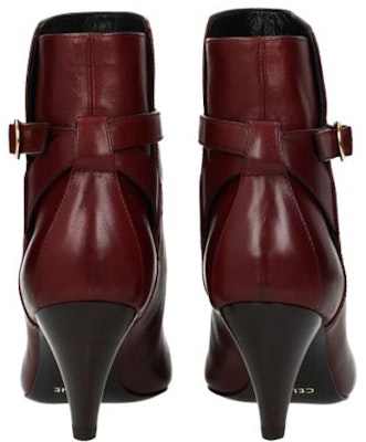 (Women) CELINE Leather Ankle Boot 'Vintage Red' 332573190C.28BD Shop (Women) CELINE Leather Ankle Boot 'Vintage Red' 332573190C.28BD