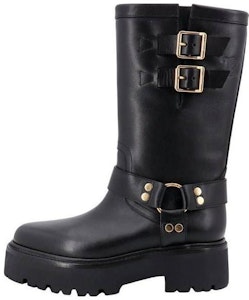 賽琳 CELINE 女款黑色舒適皮革短靴 Buy 賽琳 CELINE 女款黑色舒適皮革短靴