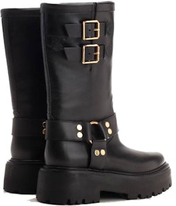 賽琳 CELINE 女款黑色舒適皮革短靴 Purchase 賽琳 CELINE 女款黑色舒適皮革短靴