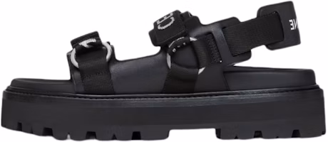 (Women) CELINE Leather Chunky Heel Sandal 'Black Fashion' 345583620C.38NO (Women) CELINE Leather Chunky Heel Sandal 'Black Fashion' 345583620C.38NO