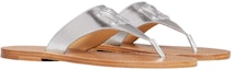 Order (W) CELINE Kulit Huarache Slide 'Perak' 345743093C.36AG