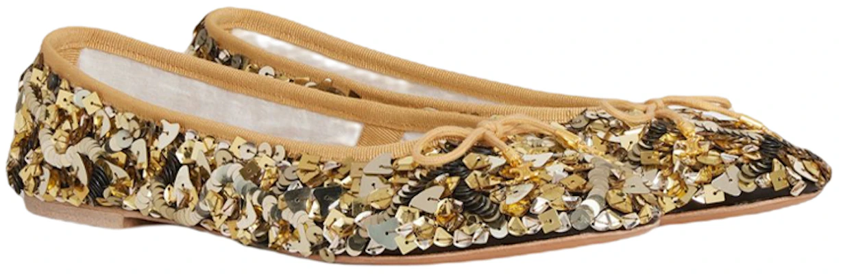(W) CELINE Kasut Leper Kulit 'Emas' 347313661C.35OR Lookbook (W) CELINE Kasut Leper Kulit 'Emas' 347313661C.35OR