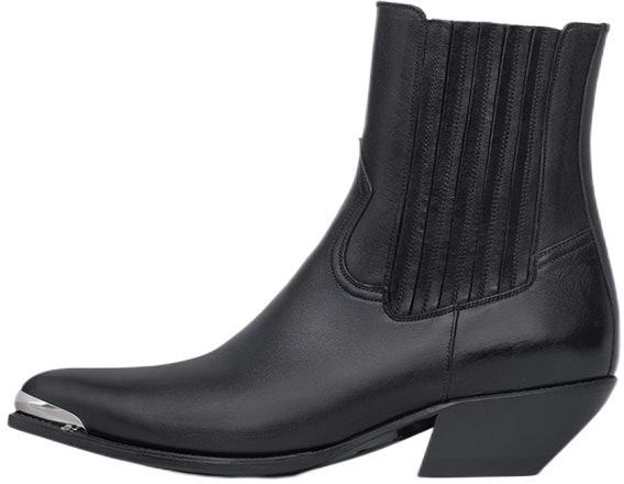 women-celine-leather-metal-toe-chelsea-boot-black-348303492-c-38-no