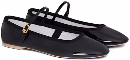 Order (W) CELINE Scarpe Piatte in Pelle Verniciata ''Nero'' 345703613C.38NO