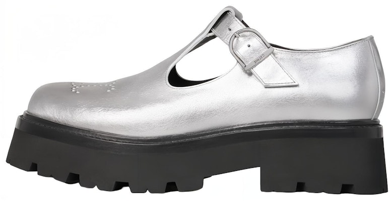 (Women) CELINE Leather Platform Derby 'Silver Cut-Out' 348613093C.36AG Buy (Women) CELINE Leather Platform Derby 'Silver Cut-Out' 348613093C.36AG