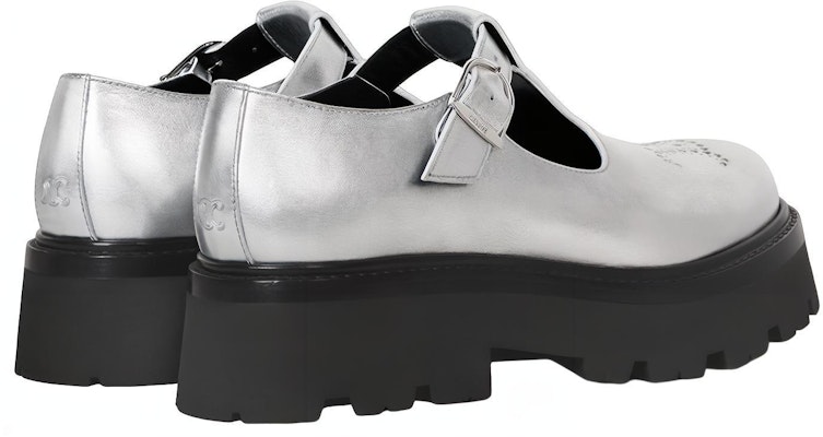 (Women) CELINE Leather Platform Derby 'Silver Cut-Out' 348613093C.36AG Lookbook (Women) CELINE Leather Platform Derby 'Silver Cut-Out' 348613093C.36AG