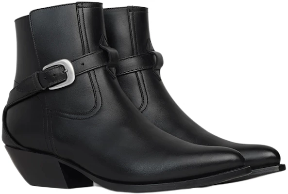 (Women) CELINE Leather Pointed Toe Ankle Boot 'Black' 347383492C.38NO Order (Women) CELINE Leather Pointed Toe Ankle Boot 'Black' 347383492C.38NO