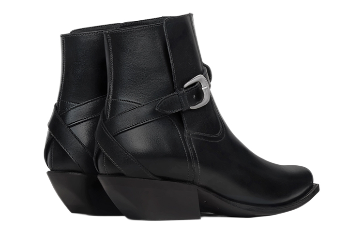 Lookbook (Women) CELINE Leather Pointed Toe Ankle Boot 'Black' 347383492C.38NO
