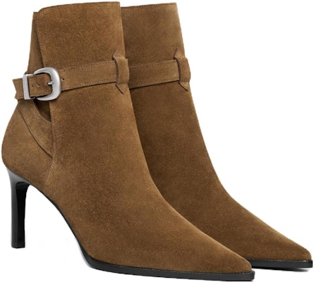 (Women) CELINE Leather Pointed Toe Ankle Boot 'Versatile' 351313358C.18TP Order (Women) CELINE Leather Pointed Toe Ankle Boot 'Versatile' 351313358C.18TP