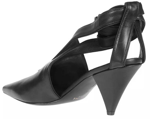 (W) CELINE Tacones Altos de Cuero Punta Fina 'Negro' 323373LSVC.38NO Shop (W) CELINE Tacones Altos de Cuero Punta Fina 'Negro' 323373LSVC.38NO