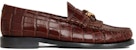(W) CELINE Kasut Kulit Slip-On Rata 'Coklat' 354163850C.19DK