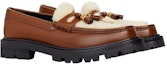 Shop (W) CELINE Kulit Rumbai Platform 'Tan' 344883729C.03TV
