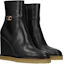 Order (W) Bota de Cuero Vintage para Tobillo CELINE 'Negro' 339603190C.38NO