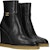 (W) CELINE Boot Kulit Gaya Vintage Ankle 'Hitam' 339603190C.38NO