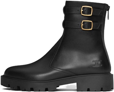 (W) 셀린 블랙 컴포트 가죽 지퍼 앵클부츠 356723554C.38NO Buy (W) 셀린 블랙 컴포트 가죽 지퍼 앵클부츠 356723554C.38NO