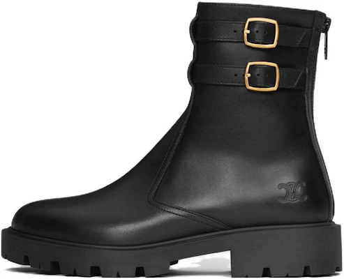 (W) CELINE Sepatu Bot Kulit Ankle Zip 'Black Comfort' 356723554C.38NO Buy (W) CELINE Sepatu Bot Kulit Ankle Zip 'Black Comfort' 356723554C.38NO