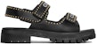 (W) Sandal CELINE Leo 'Hitam Berhujung Terbuka' 356333338C.38NO