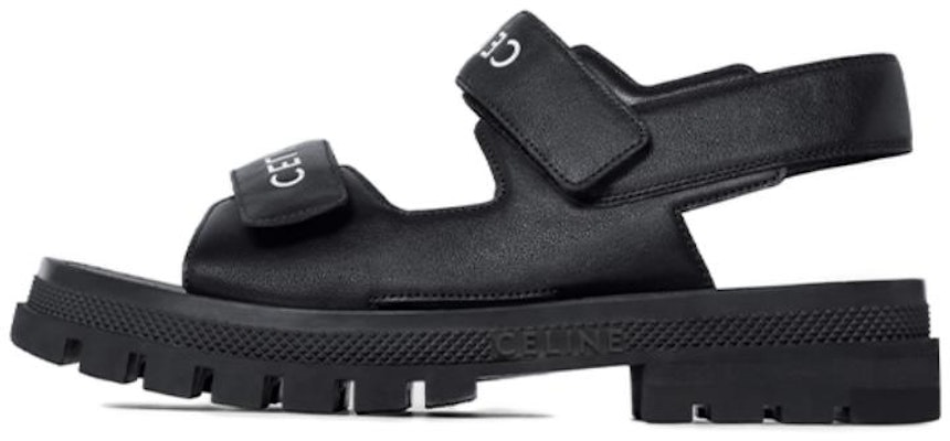 (Women) CELINE Leo Sandal 'Fashion Black Leather' 345663338C.38NO Buy (Women) CELINE Leo Sandal 'Fashion Black Leather' 345663338C.38NO