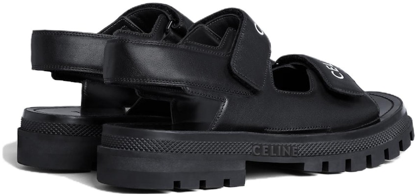 (Women) CELINE Leo Sandal 'Fashion Black Leather' 345663338C.38NO Lookbook (Women) CELINE Leo Sandal 'Fashion Black Leather' 345663338C.38NO