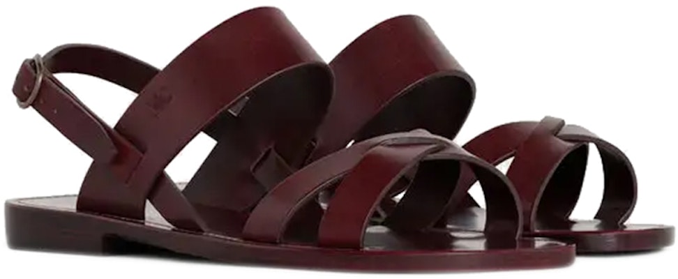 (Women) CELINE Lerins 'Burgundy' 336233023C.28BD Lookbook (Women) CELINE Lerins 'Burgundy' 336233023C.28BD