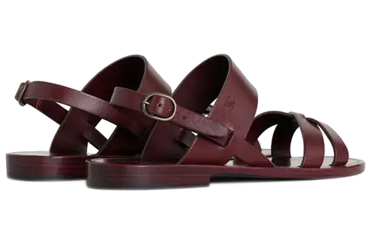 Shop (Women) CELINE Lerins 'Burgundy' 336233023C.28BD