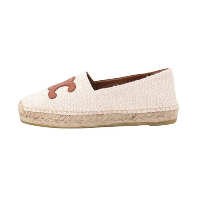 (W) CELINE Les Espadrilles Cream
