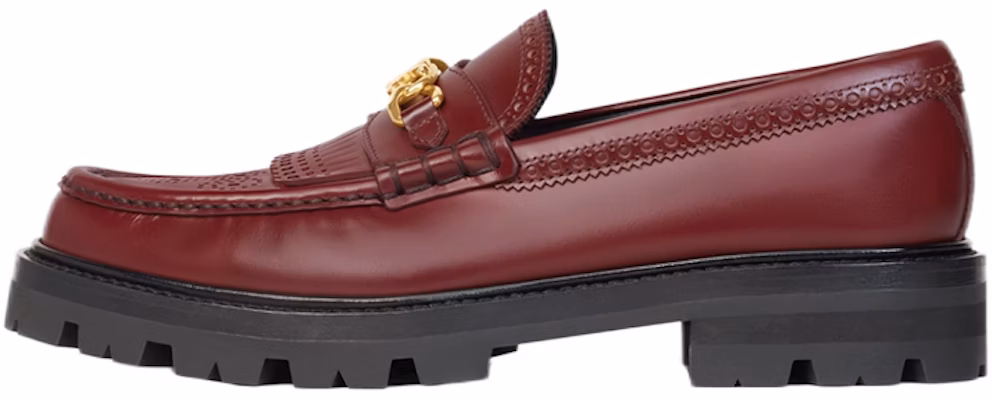 (Women) CELINE Loafer 'Burgundy Chain' 348433602C.28LB Buy (Women) CELINE Loafer 'Burgundy Chain' 348433602C.28LB
