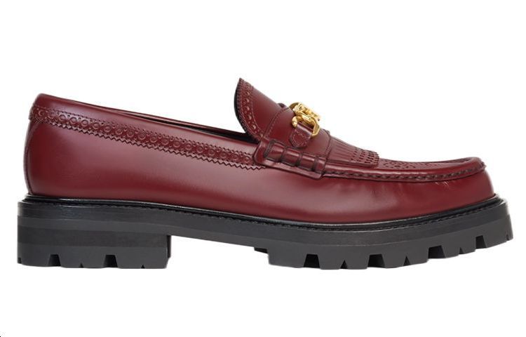 Order (W) 셀린느 버건디 체인 로퍼 348433602C.28LB