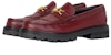 (W) CELINE Loafer 'Rantai Burgundy' 348433602C.28LB