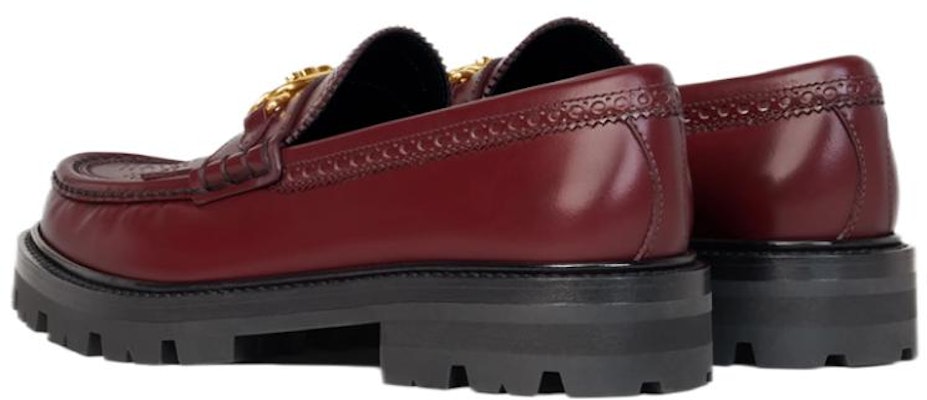 (Women) CELINE Loafer 'Burgundy Chain' 348433602C.28LB Details for (Women) CELINE Loafer 'Burgundy Chain' 348433602C.28LB