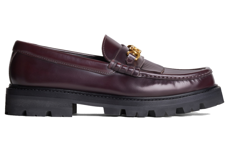 Order (W) セリーヌ ローファー レッドレザー (Serīnu Rōfā Reddo Rezā) 344893602C.28BD