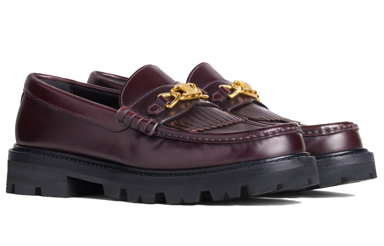 Lookbook (W) セリーヌ ローファー レッドレザー (Serīnu Rōfā Reddo Rezā) 344893602C.28BD