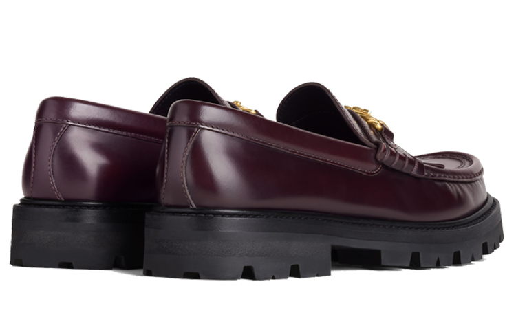 Shop (W) セリーヌ ローファー レッドレザー (Serīnu Rōfā Reddo Rezā) 344893602C.28BD