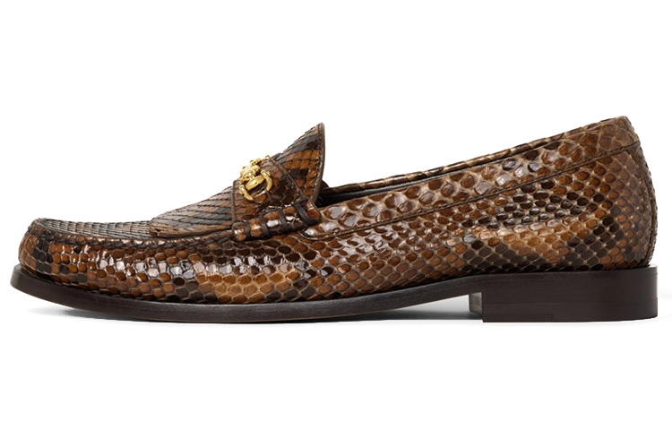 (W) CELINE Loafer 'Glossy Snakeskin Caramel'