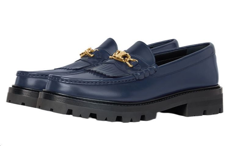 (W) CELINE Loafer 'Navy Chain' 圖 3