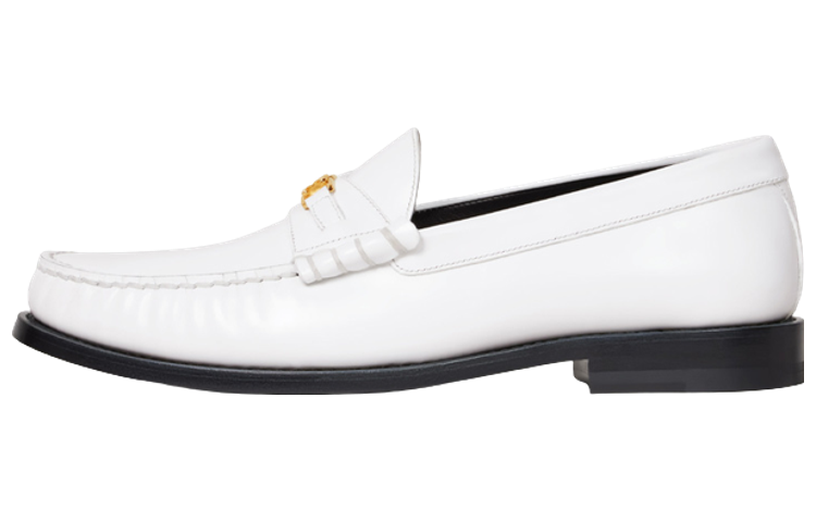 (W) CELINE Loafer 'White Leather'