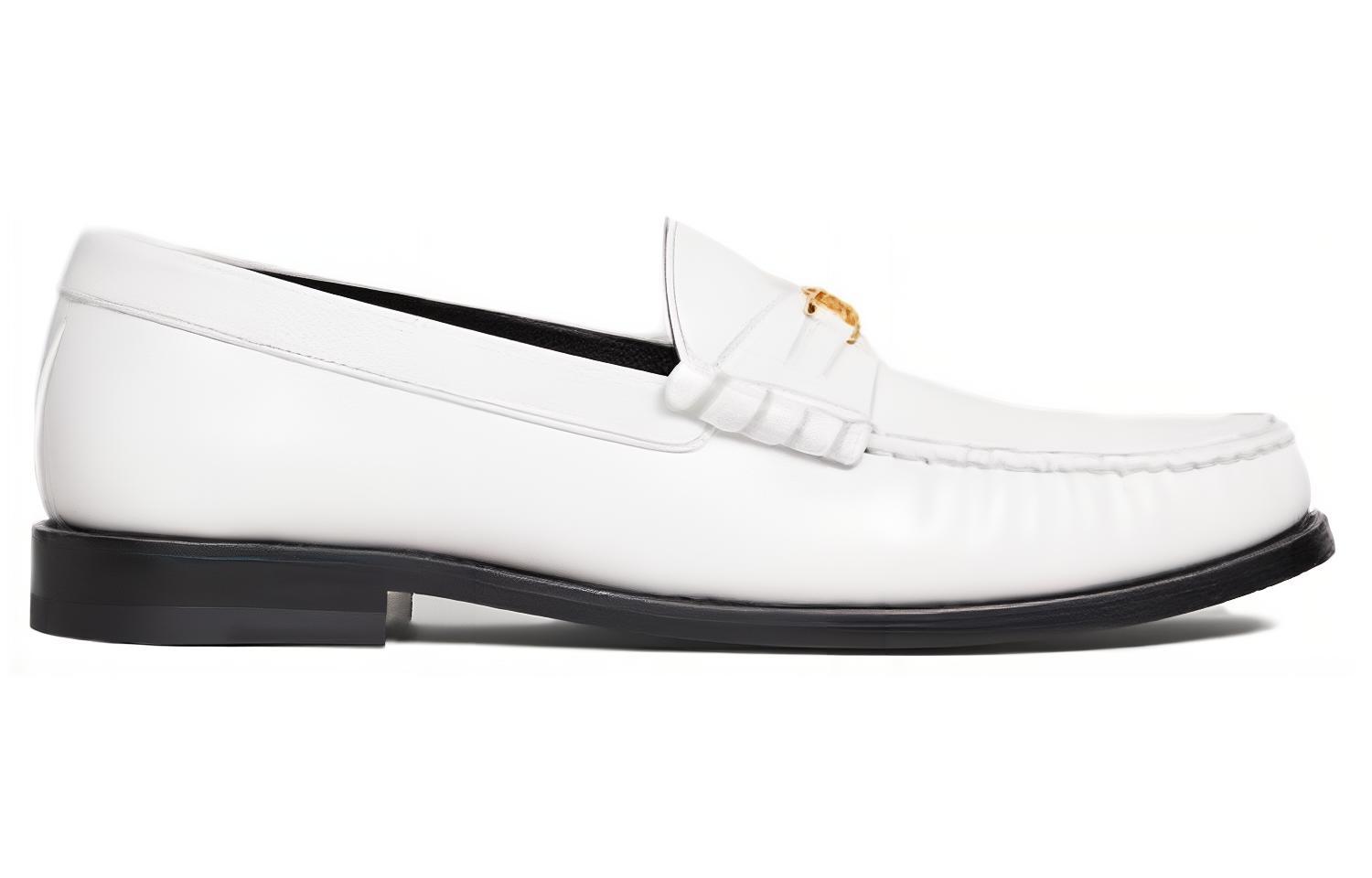 (W) CELINE Loafer 'White Leather' 圖 2