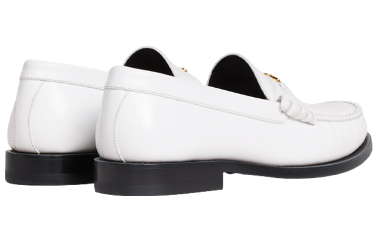 (W) CELINE Loafer 'White Leather' 圖 5
