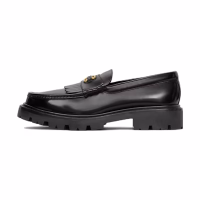 (W) CELINE Loafer Low 'Black Leather'