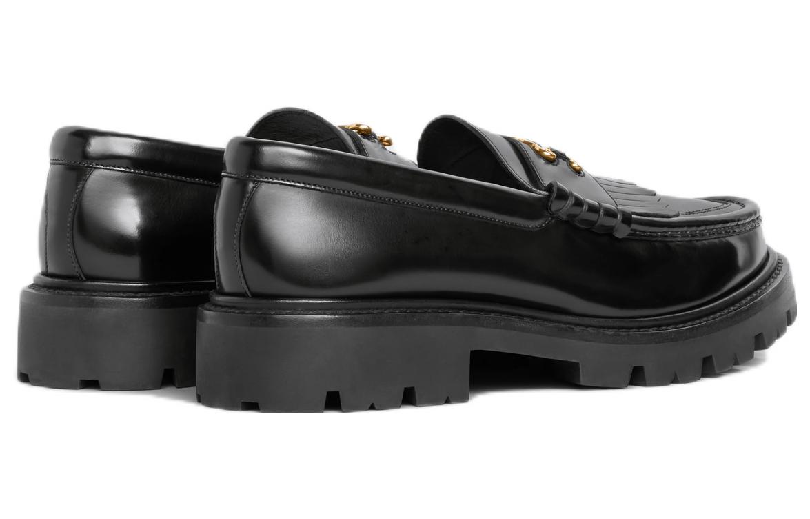 Purchase (W) 셀린 로퍼 로우 "블랙 레더" (or 셀린 로퍼 로우 블랙) 351963602C.38NO