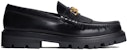 (W) CELINE Loafer Vintage 'Kulit Lembu Hitam Berkilat' 344893602C.38NO