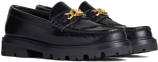 Shop (Women) CELINE Loafer Vintage 'Polished Calfskin Black' 344893602C.38NO