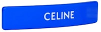 Lookbook (W) セリーヌ ロゴ アセテート ヘアクリップ - ブルー 46Z156CTS07RT