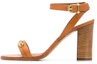 Buy (W) CELINE Logo Buckle Sneakers Tinggi 'Kulit Coklat' 333683190C04LU